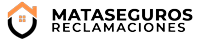 Logo MataSeguros en negro y naranja